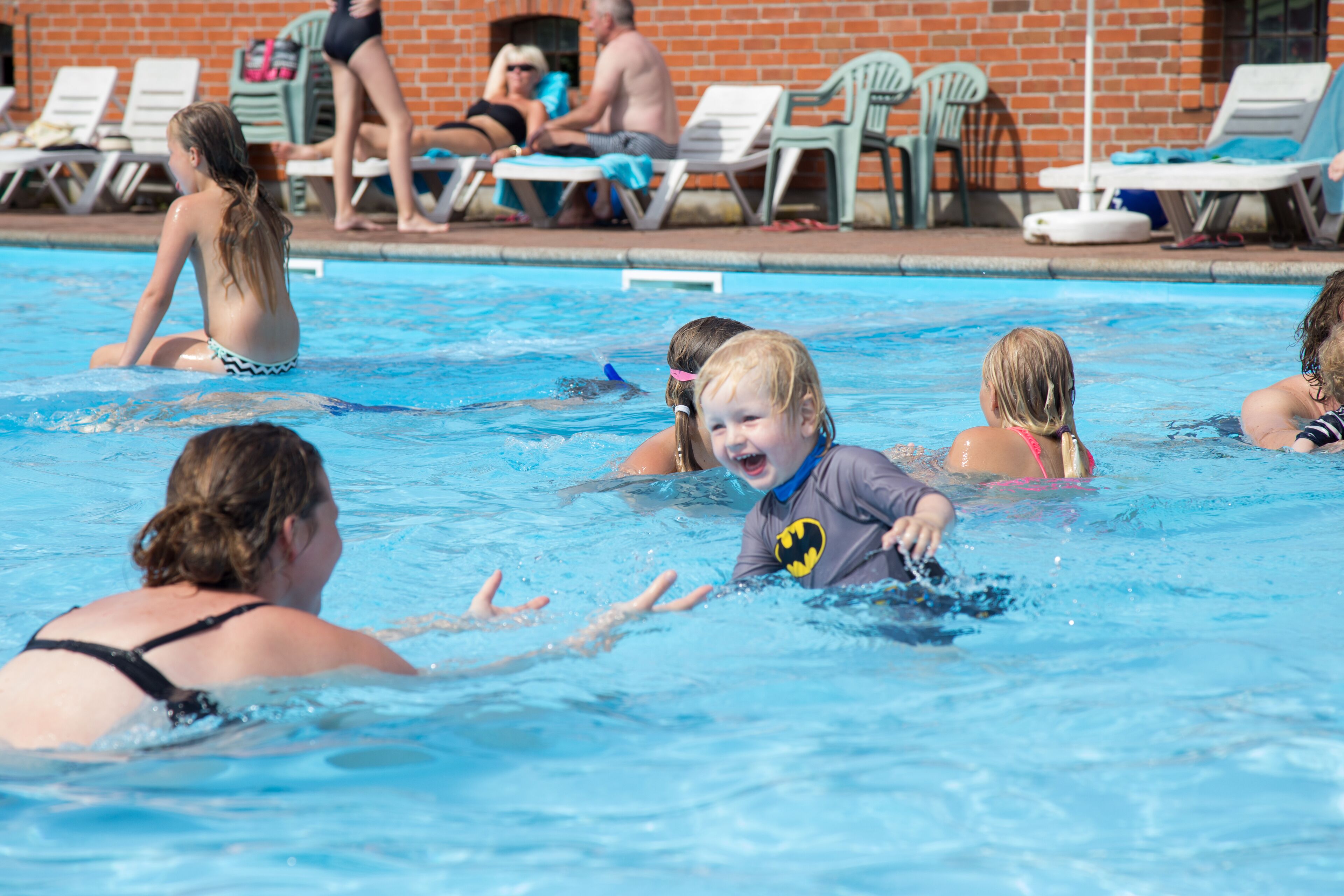 Seasonal outdoor pool