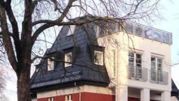 Fassade der Unterkunft