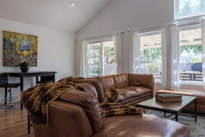 Smart TV, chimenea