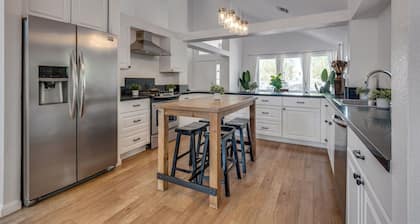 Mntn VIEW! Private Expansive Yard. Htd POOL, SPA BBQ, Pets OK