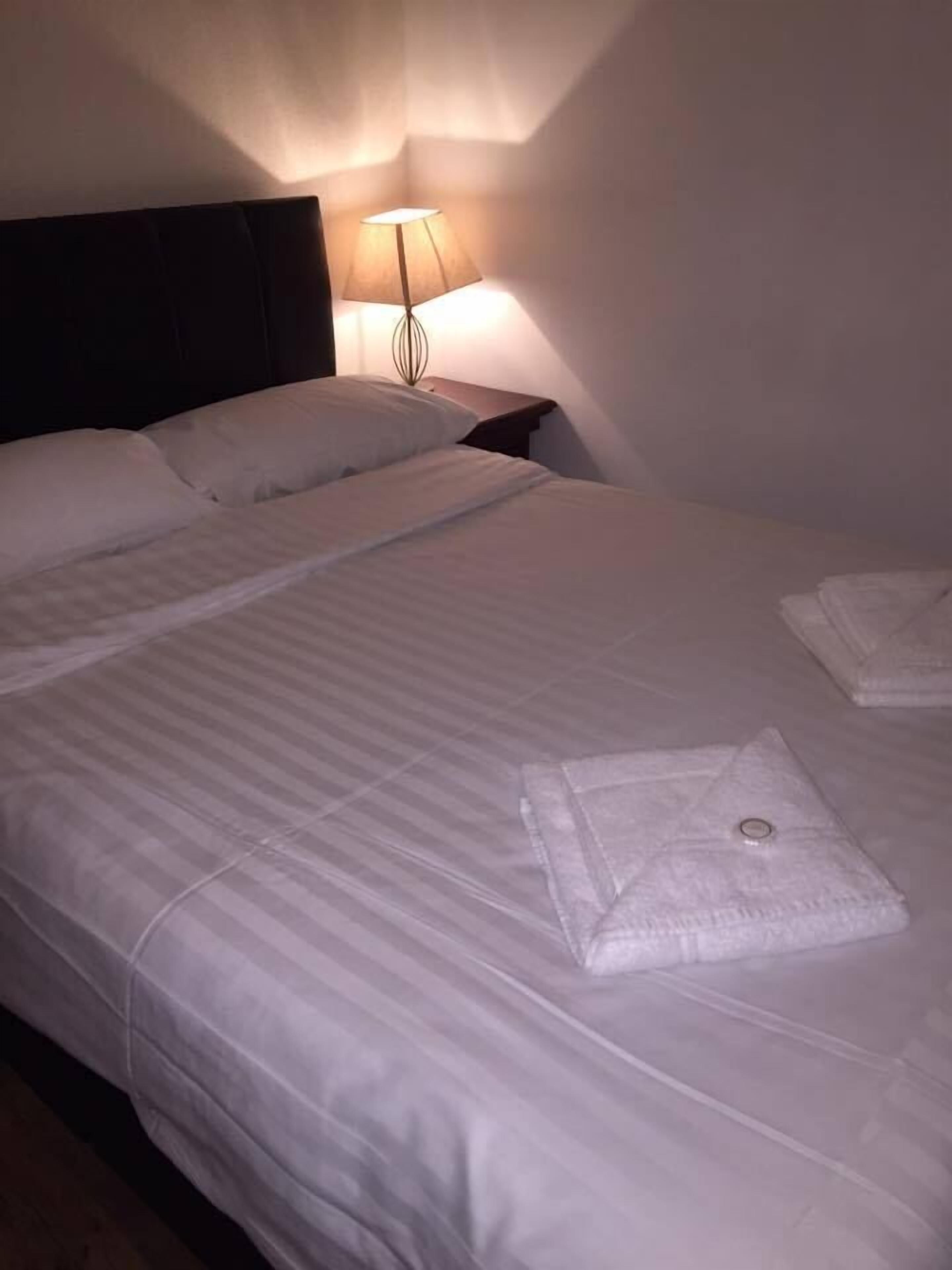 Desk, iron/ironing board, free WiFi, bed sheets