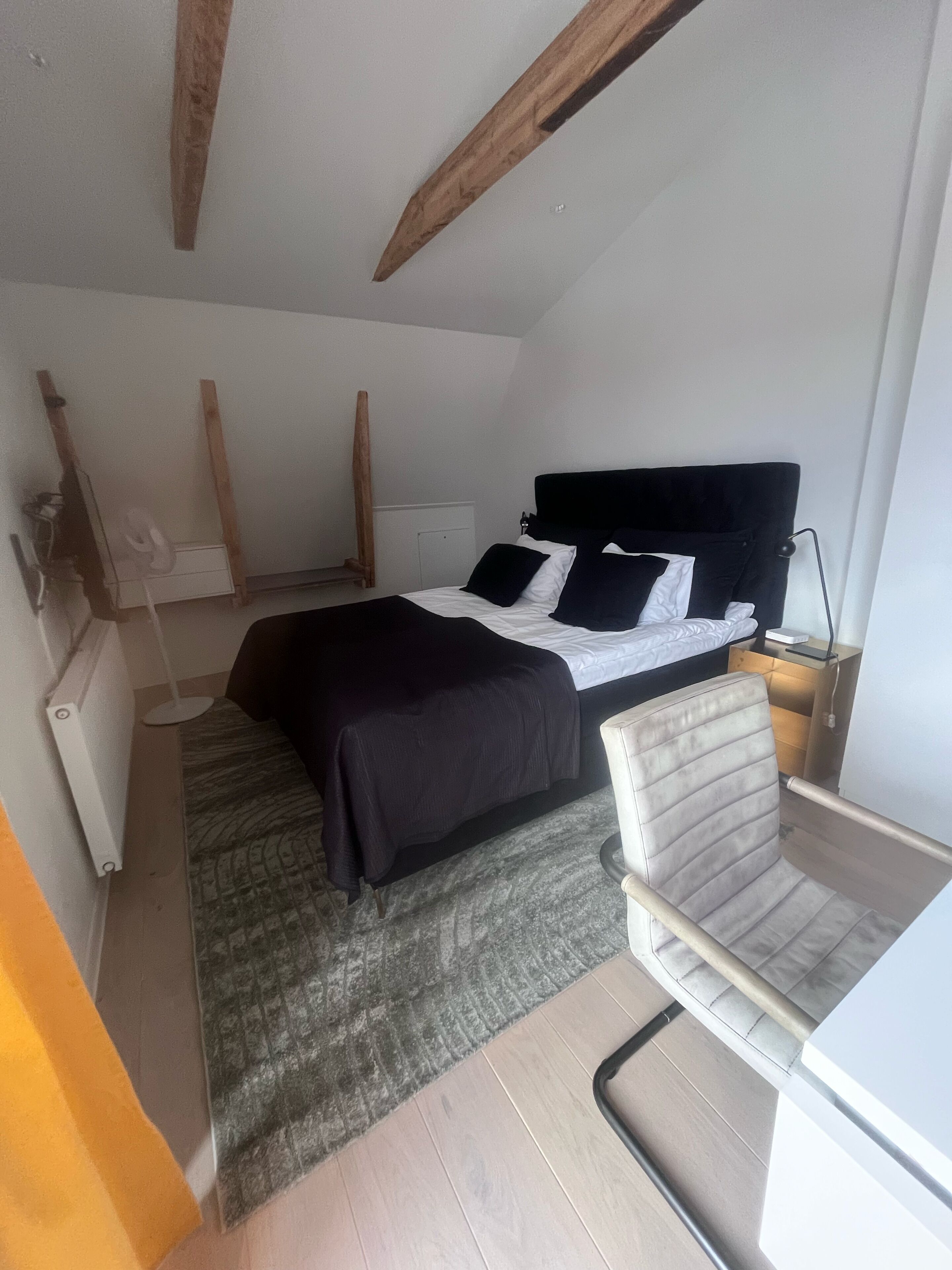 Studiosuite – superior, 1 soverom | Lydisolert, strykejern/-brett, wi-fi (inkludert) og sengetøy