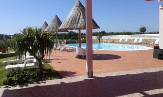 Piscina externa sazonal