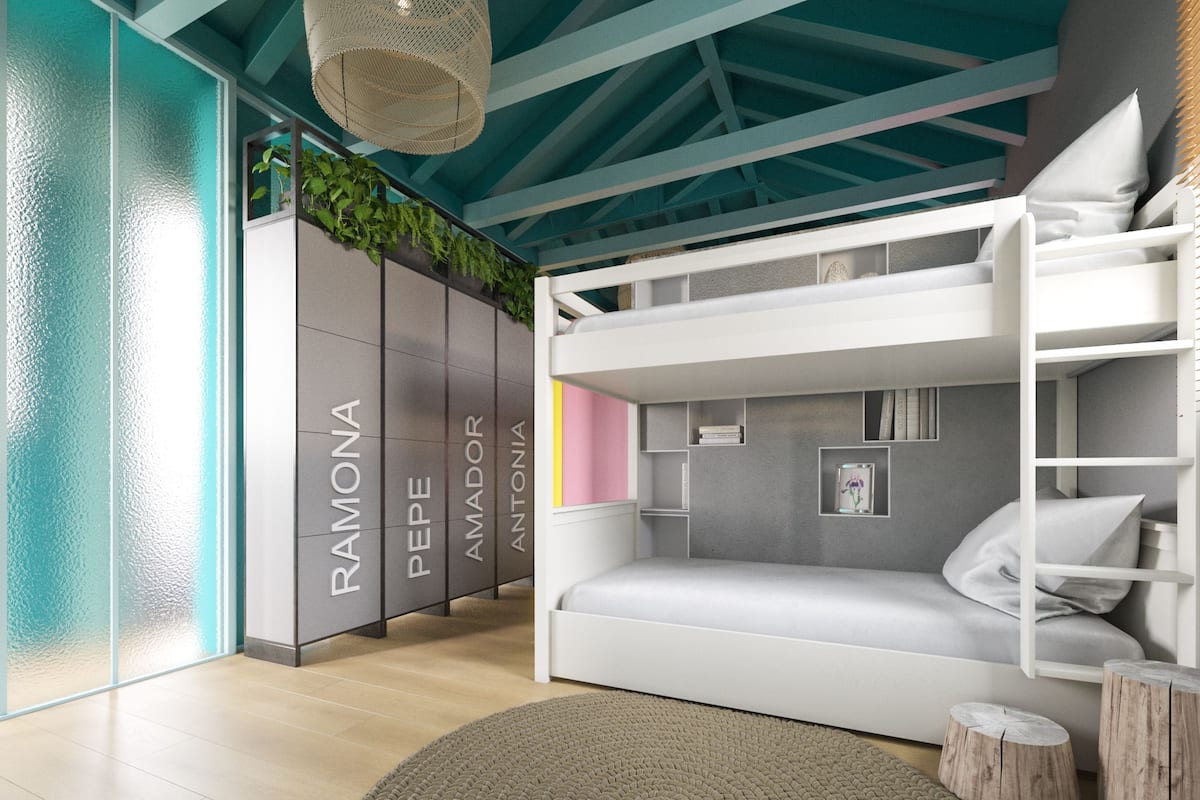 Zimmer (3 Bunk beds)