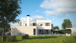 Fassade der Unterkunft