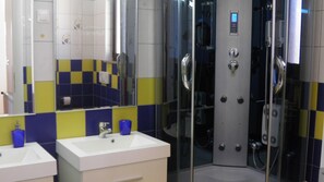 Villa, 4 Bedrooms, Private Pool | Bathroom shower