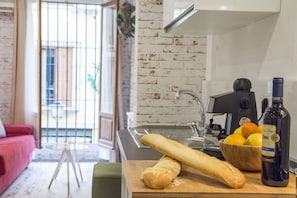 Private kitchen - Apartamentos Sevilla Palace (Seville)