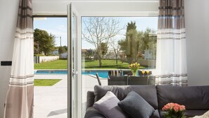 Villa, 4 Bedrooms, Private Pool | Living room | Flat-screen TV - Villa K (Medulin)