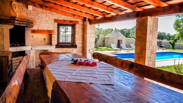 BBQ/picnic area - Villa Orby (Marcana)