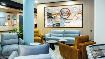 Zona de estar del vestíbulo