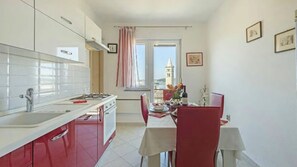 Apartment, 1 Schlafzimmer | Eigene Küche | Großer Kühlschrank, Mikrowelle, Ofen, Herdplatte