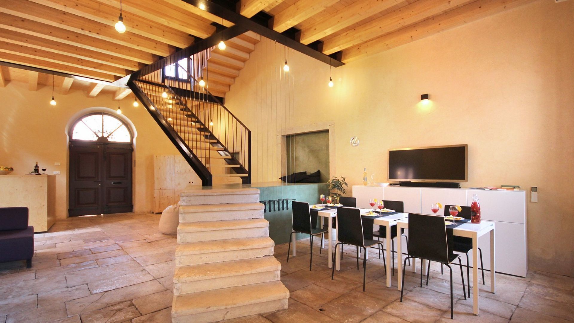 Villa, 4 Bedrooms, Private Pool | Living area | Flat-screen TV