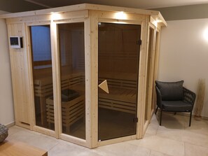 Sauna - Inviting apartment with many amenities in the middle of the Harz  (Altenau)