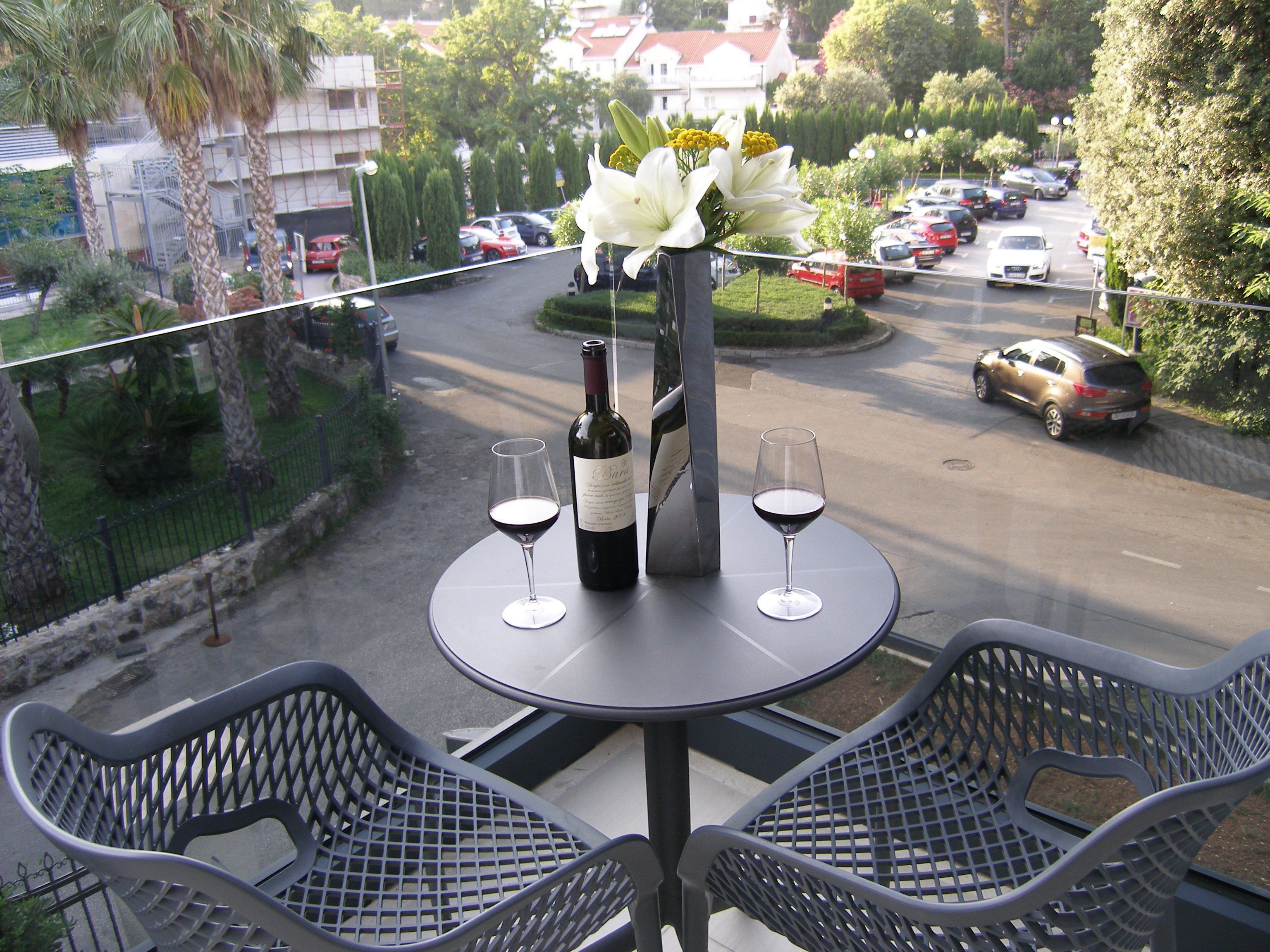 Pemandangan balkon