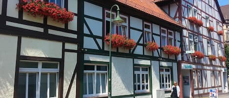 Fachada de la propiedad