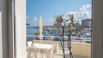 Blick von der Unterkunft