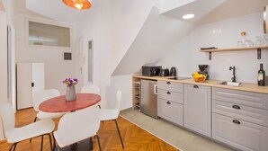 Spiseområde på rommet