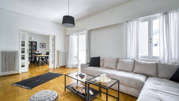 Flat-screen TV, video games, books