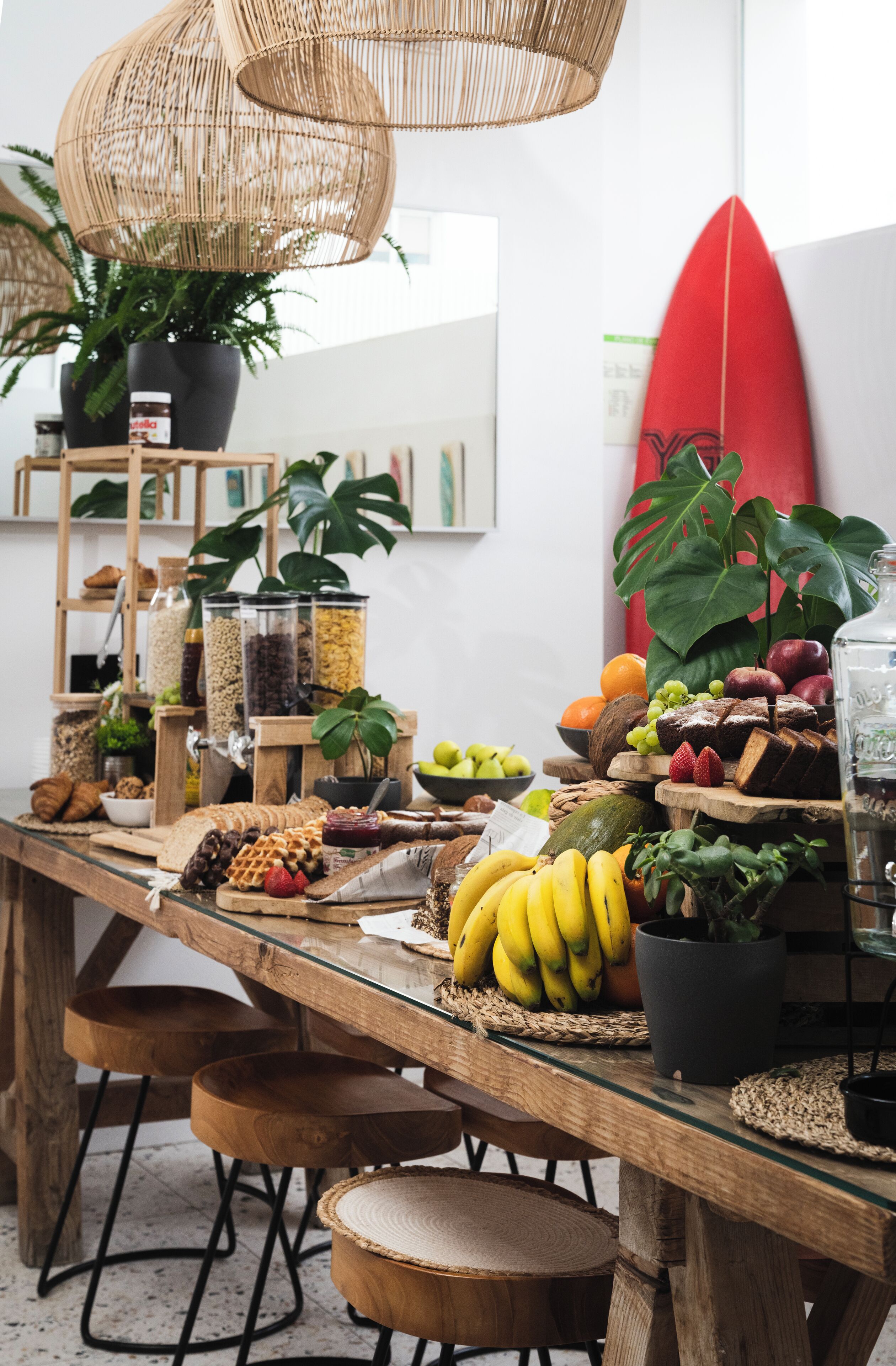 Daily buffet breakfast (EUR 12 per person)