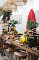 Daily buffet breakfast (EUR 12 per person)