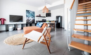 Toetasjesleilighet, 2 soverom, balkong (2 Adults and 1 Child) | 1 soverom, safe på rommet, skrivebord og blendingsgardiner