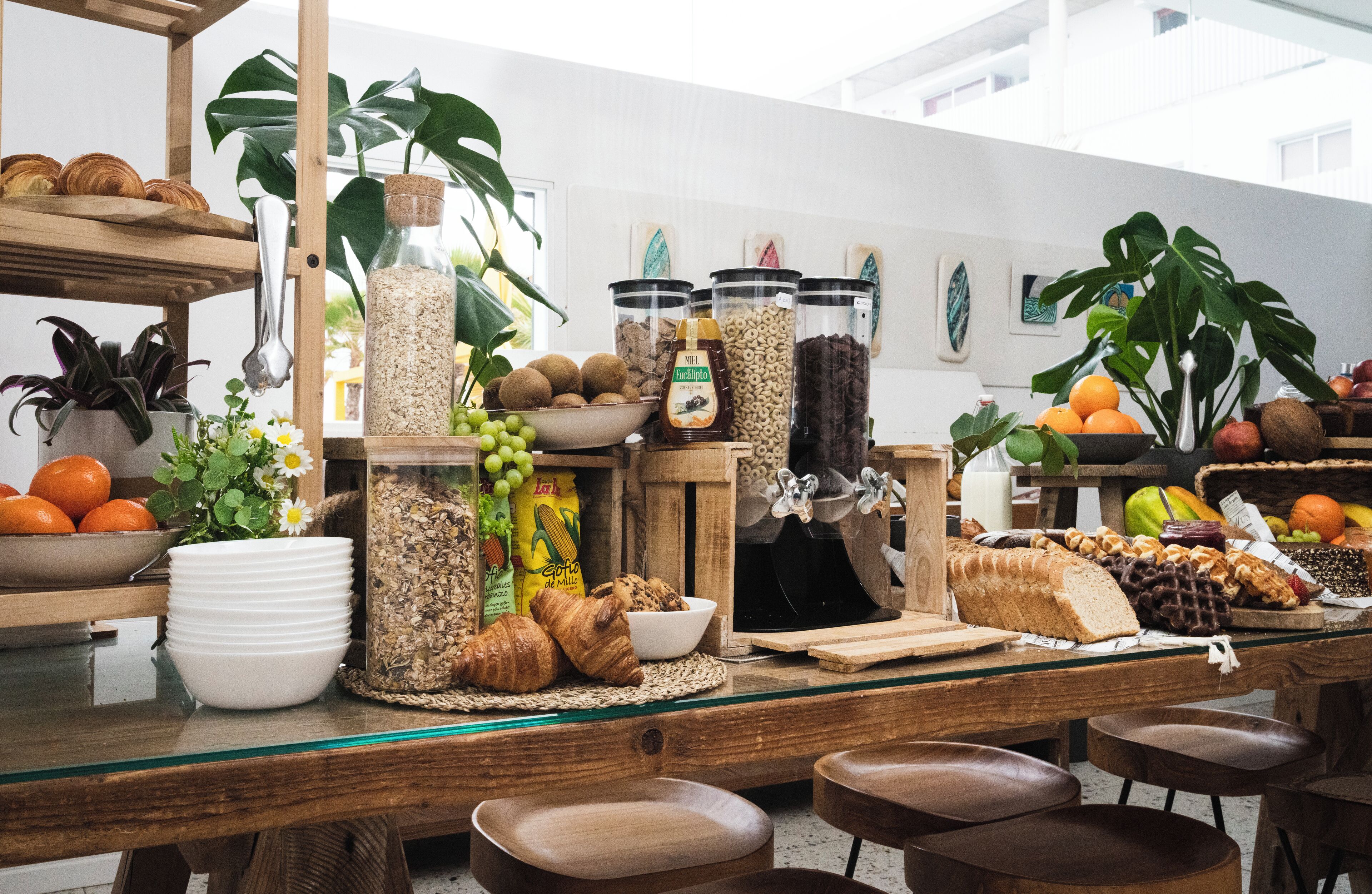 Daily buffet breakfast (EUR 12 per person)