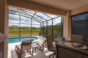 Outdoor pool - 6 Br Pool and Spa Home in Aviana Resort (Davenport)