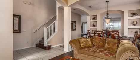 House | Living area | TV, DVD player