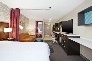 Premium bedding, blackout curtains, iron/ironing board, cots/infant beds - Home2 Suites By Hilton West Bloomfield Detroit (West Bloomfield)