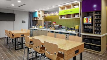 Free daily full breakfast