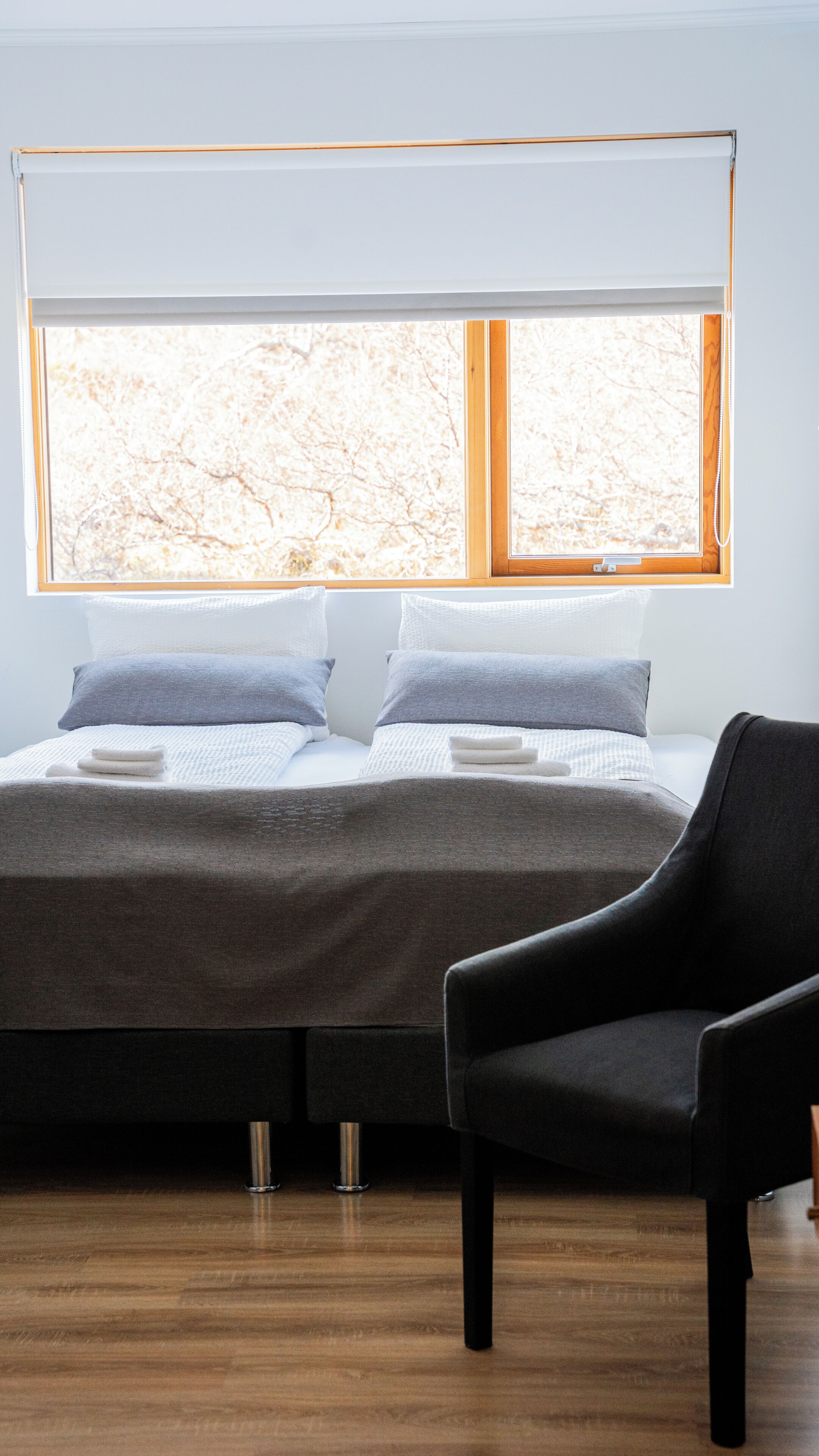 standard twin room, private bathroom | hypo-allergenic bedding, down duvets, select comfort beds, desk