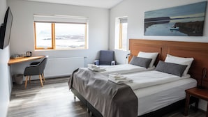 Chambre Double Supérieure, salle de bains privée | Literie hypoallergénique, couette en duvet d'oie, matelas Select Comfort
