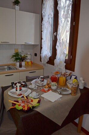 Living area - B&B Ca' Gialla (Urbana)