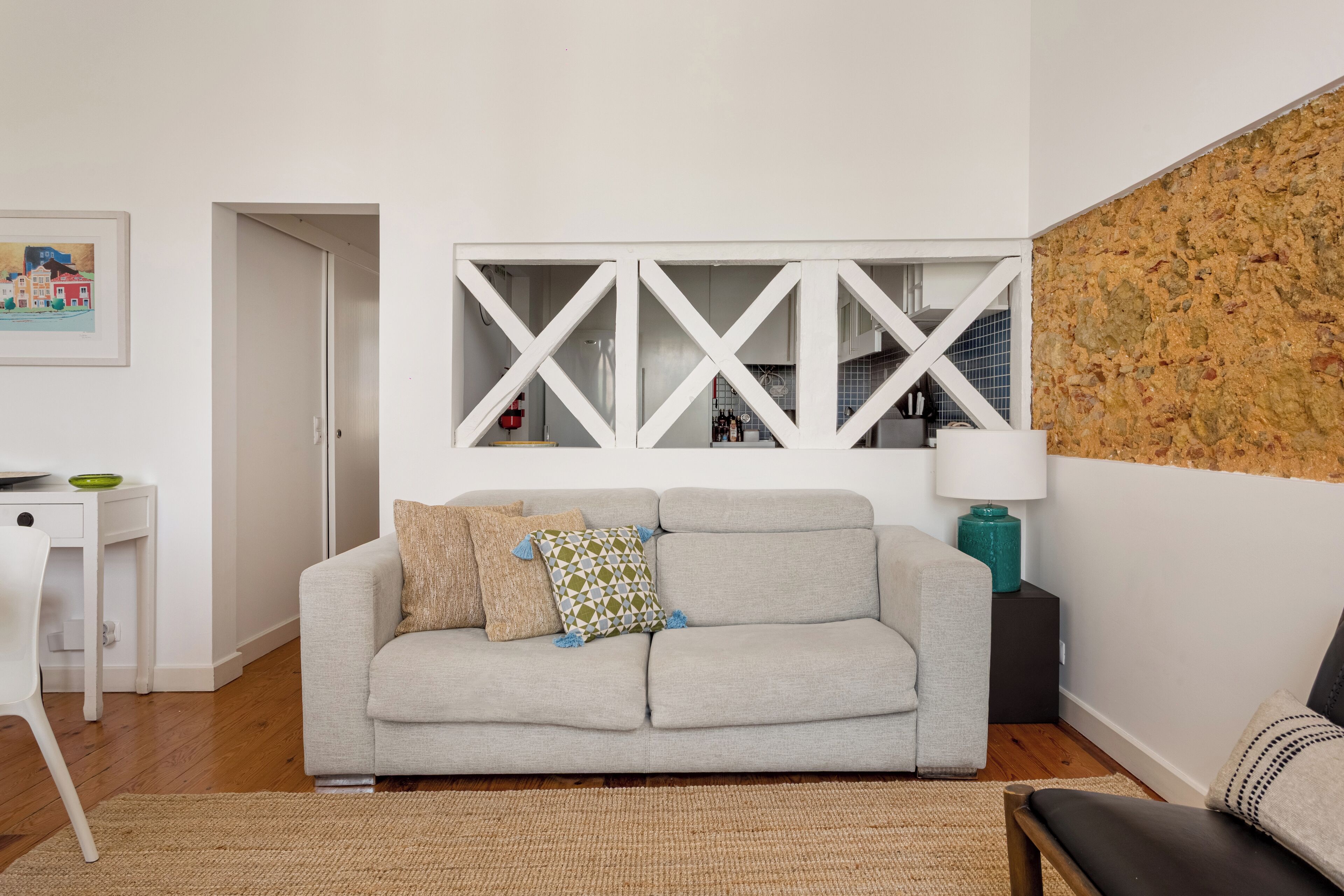 Appartement, 1 slaapkamer | Woonruimte | Een flatscreentelevisie