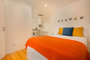 Leilighet, 1 soverom | 1 soverom, strykejern/-brett, barnesenger og wi-fi (inkludert)