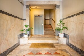 Interior entrance