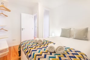 Apartamento, 2 quartos | 2 quartos, ferros/tábuas de passar roupa, berços (sobretaxa)