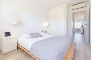 Apartment, 1 Bedroom, City View | 1 bedroom, soundproofing, iron/ironing board, cots/infant beds