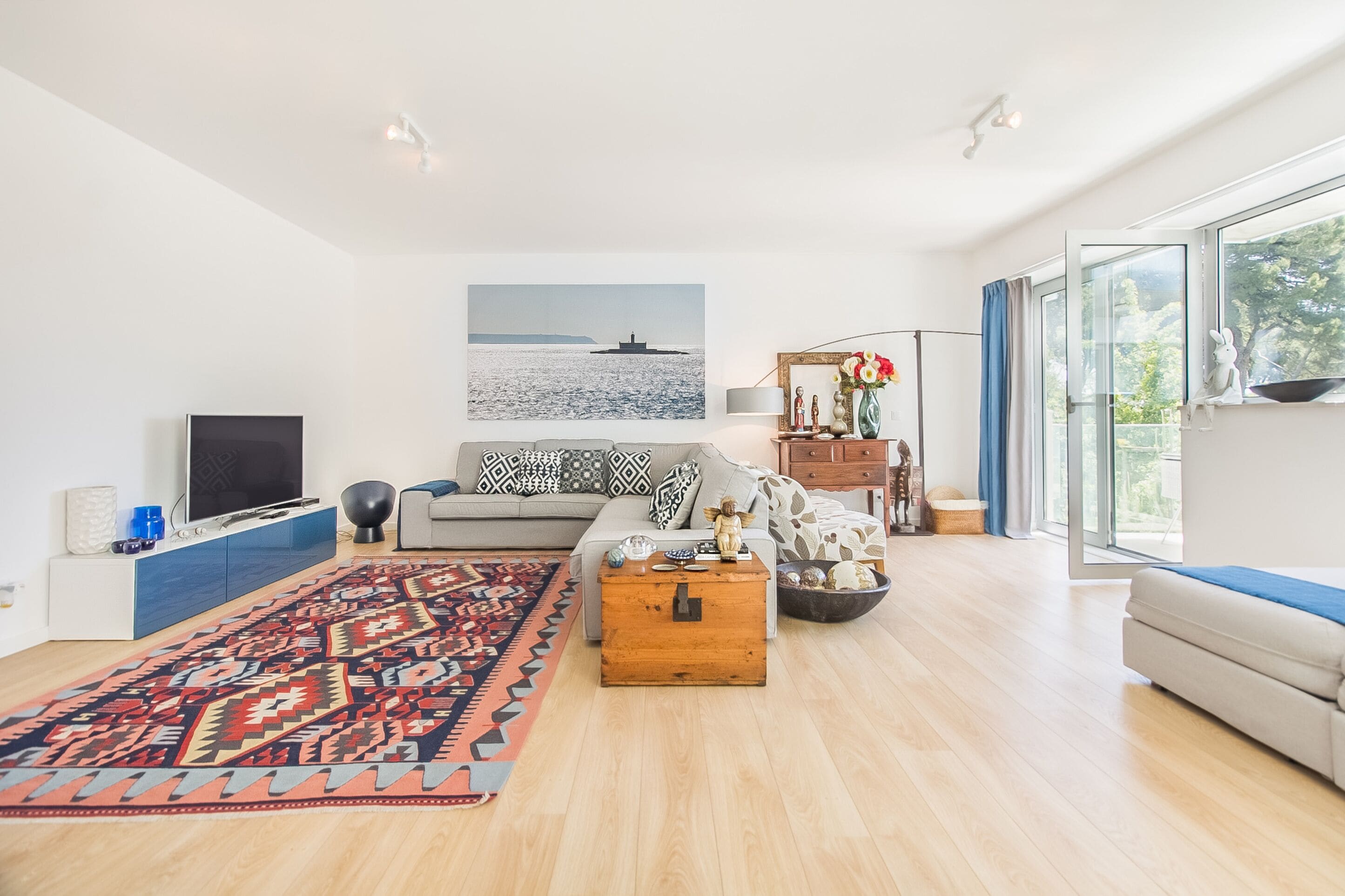 Apartment, 2 Bedrooms | Living area | Flat-screen TV