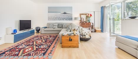 Apartment, 2 Bedrooms | Living area | Flat-screen TV