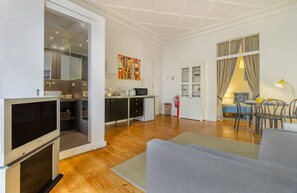 Apartment, 1 Bedroom | Living area | TV - Chiado Balcony Apartment (Lisbon)