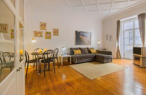 Apartment, 1 Bedroom | Living area | TV - Chiado Balcony Apartment (Lisbon)
