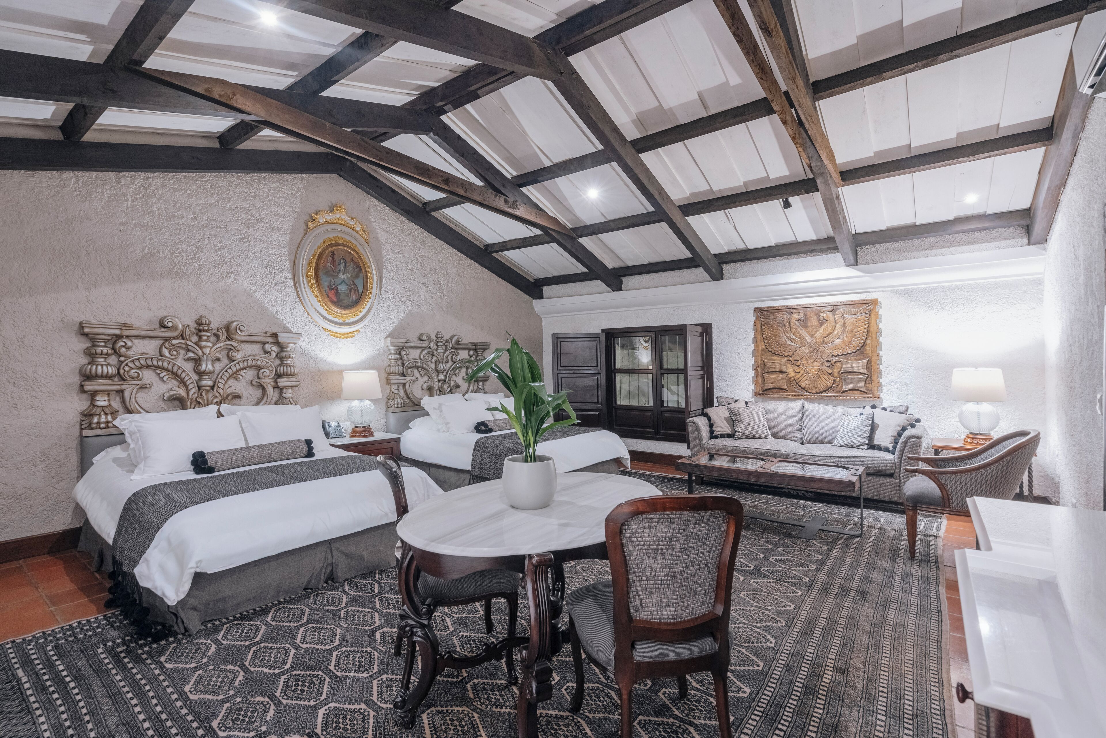 Master Suite, 2 Queen Beds, No. 2 & 9 | Premium bedding, minibar, in-room safe, individually decorated