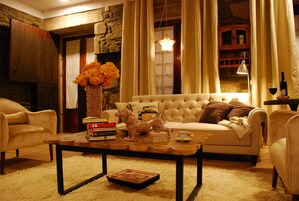 Sala de estar en el lobby