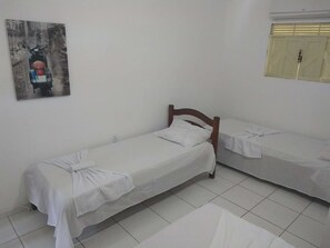 Wi-Fi de cortesia, roupa de cama