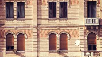 Fassade der Unterkunft