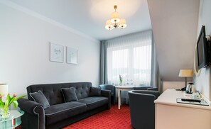 Leilighet | Skrivebord, blendingsgardiner og ekstrasenger (mot et tillegg)