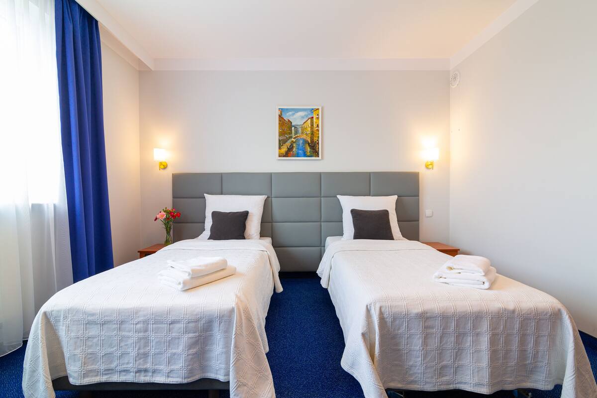 double or twin room | desk, blackout curtains, rollaway beds, free wifi