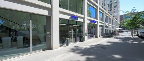 Façade de l’hébergement