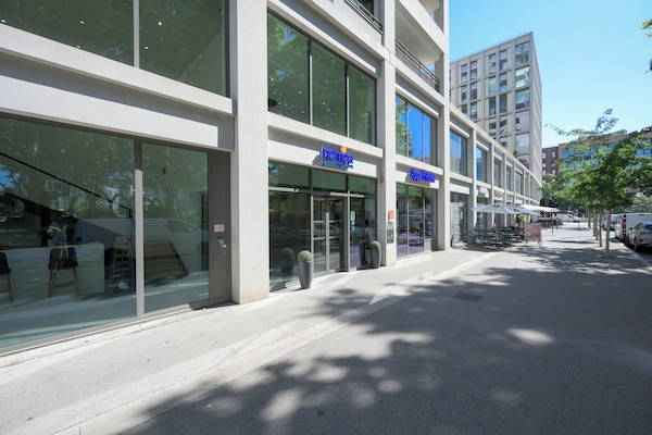 Façade de l’hébergement